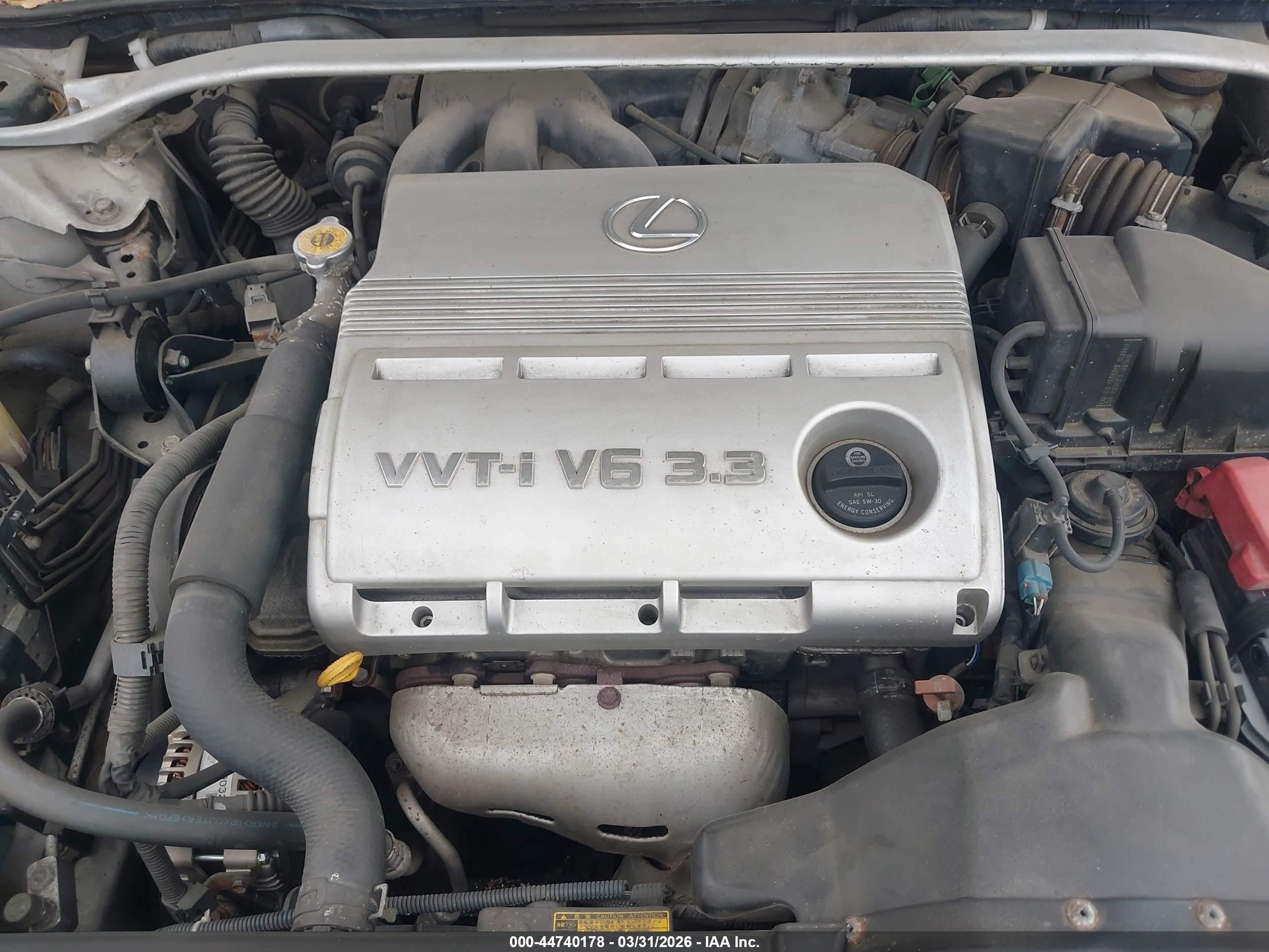 2004 Lexus Es 330   Cream vin: JTHBA30G745003277