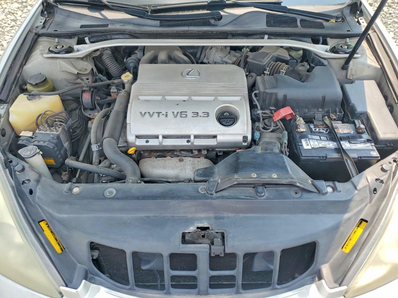 2004 Lexus Es 330 Silver vin: JTHBA30G745007037