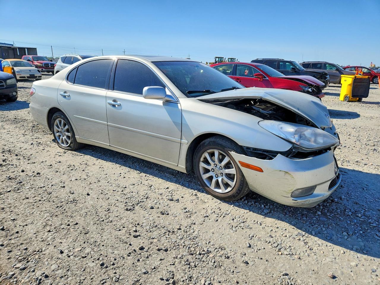 2004 Lexus Es 330 Silver vin: JTHBA30G745009385