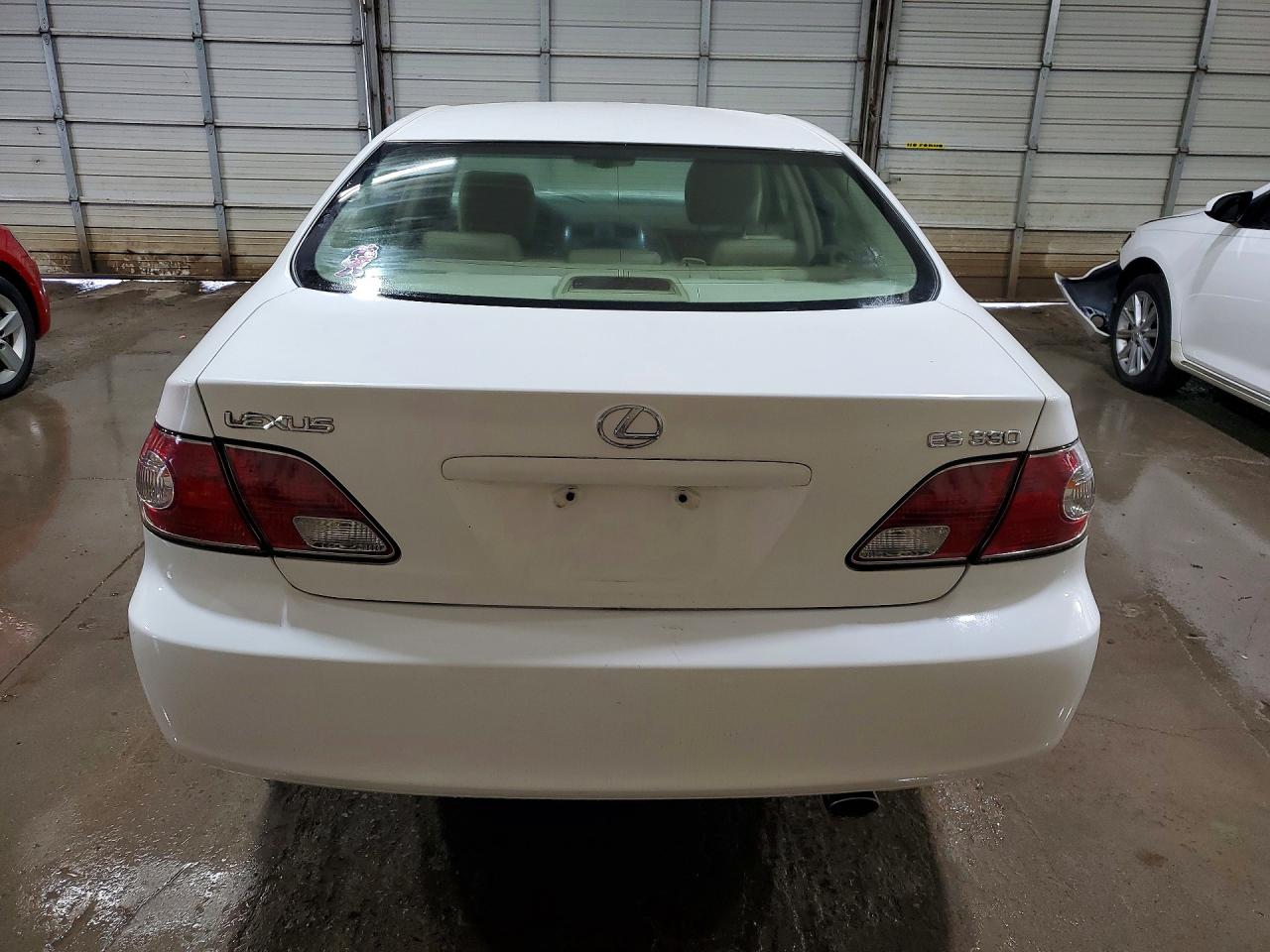 2004 Lexus Es 330 White vin: JTHBA30G745032262