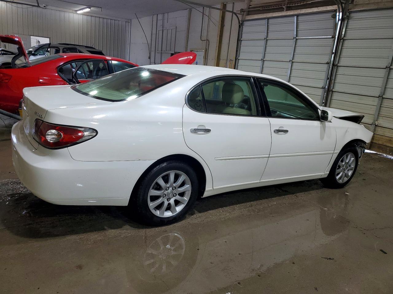 2004 Lexus Es 330 White vin: JTHBA30G745032262