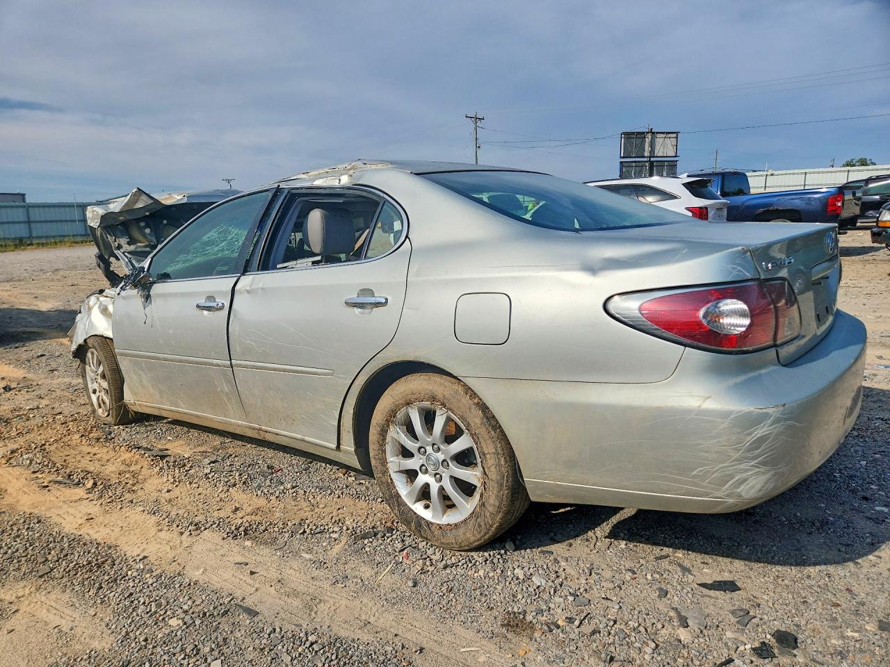 2004 Lexus Es 330 Silver vin: JTHBA30G745036313