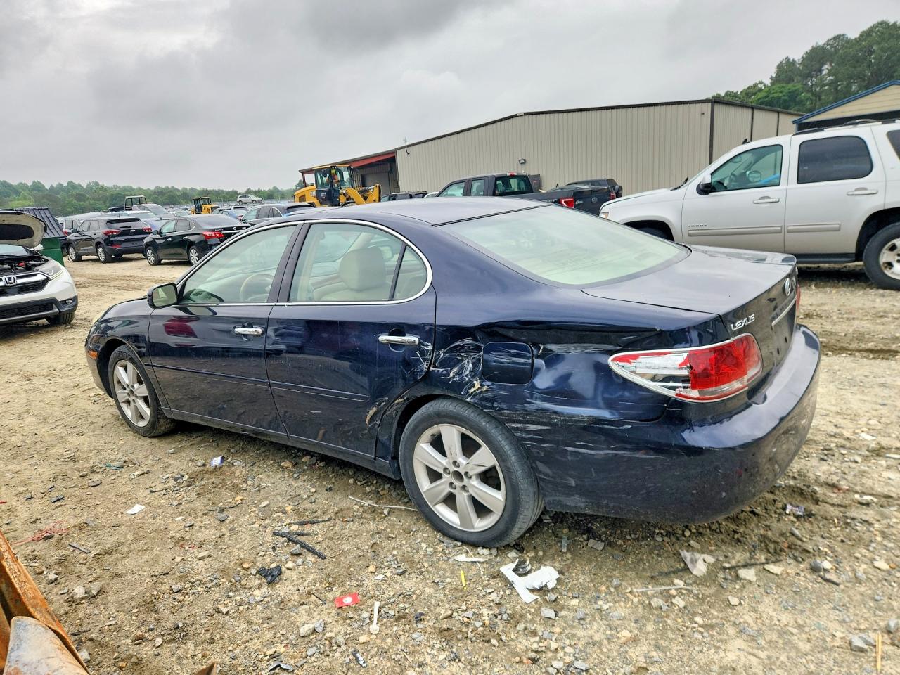 2005 Lexus Es 330 Синий vin: JTHBA30G755056191