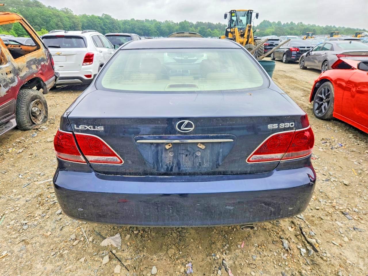 2005 Lexus Es 330 Синий vin: JTHBA30G755056191