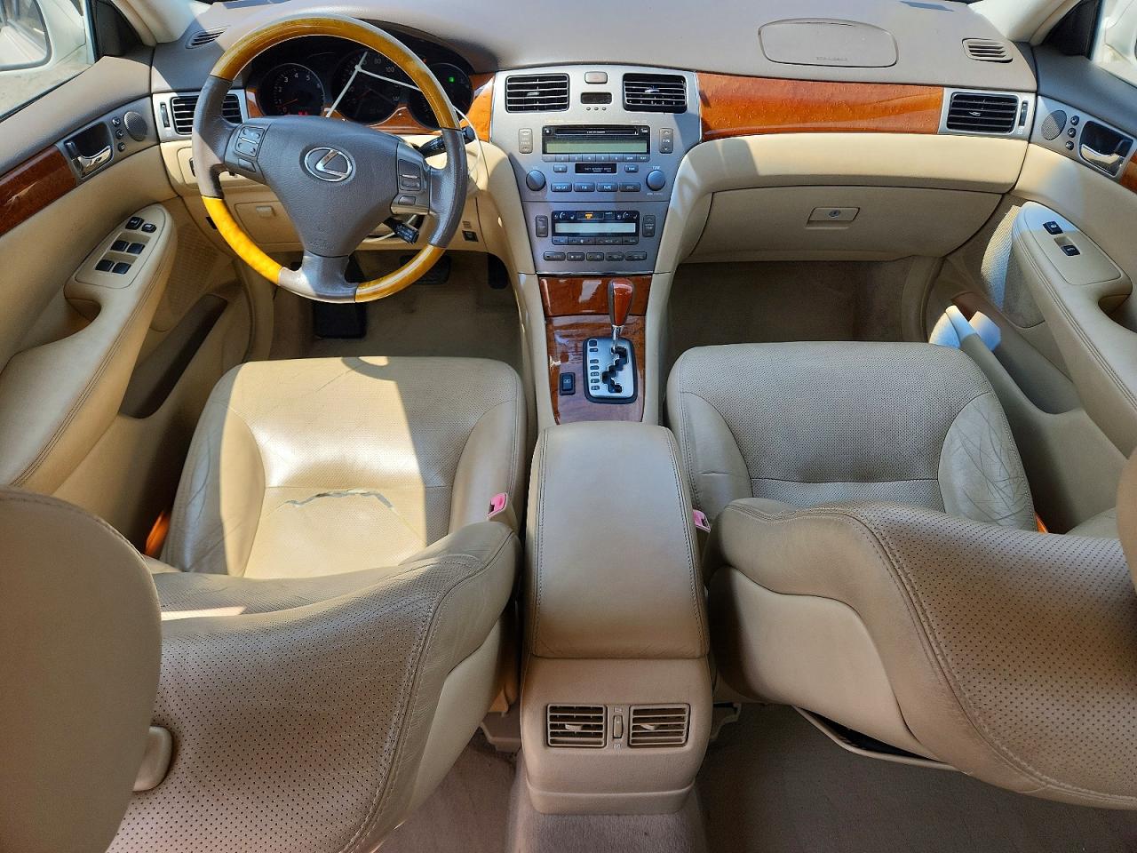 2005 Lexus Es 330 White vin: JTHBA30G755059995