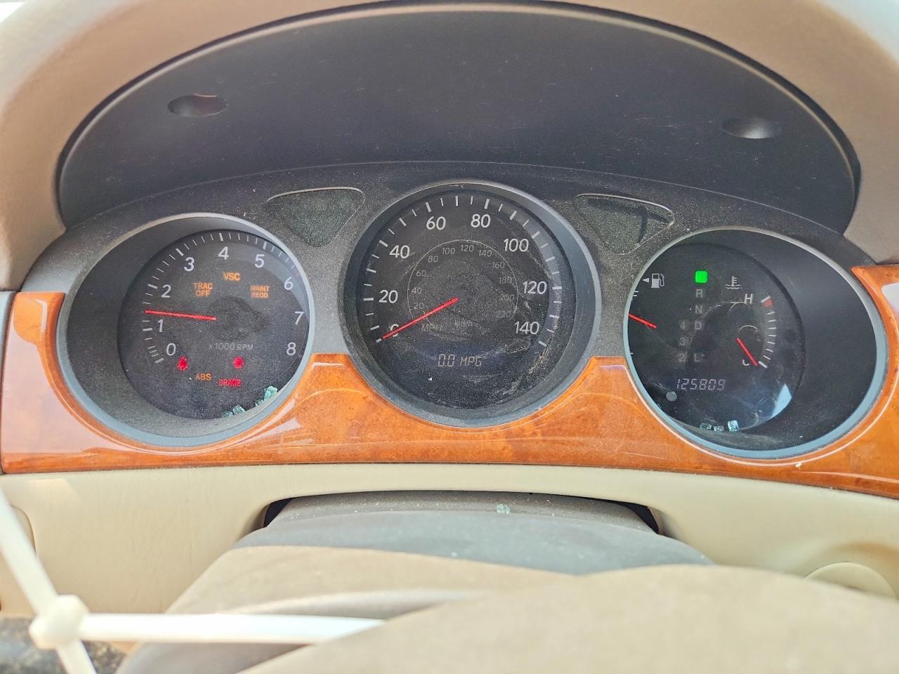 2005 Lexus Es 330 Желто-коричневый vin: JTHBA30G755061052