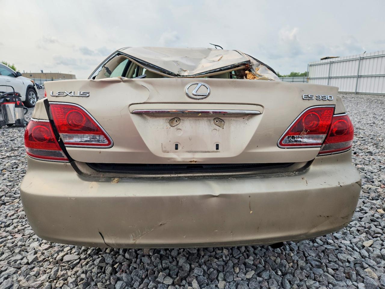 2005 Lexus Es 330 Желто-коричневый vin: JTHBA30G755061052