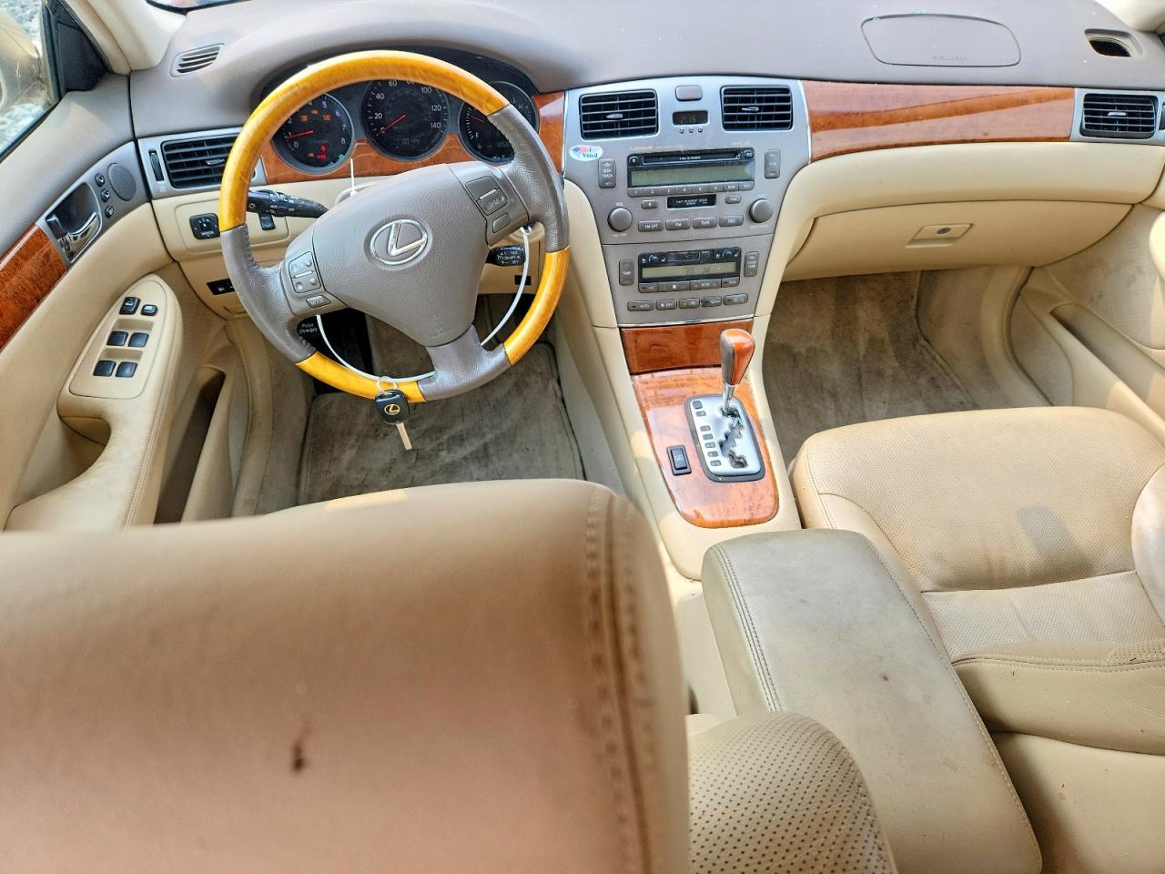2005 Lexus Es 330 Желто-коричневый vin: JTHBA30G755061052