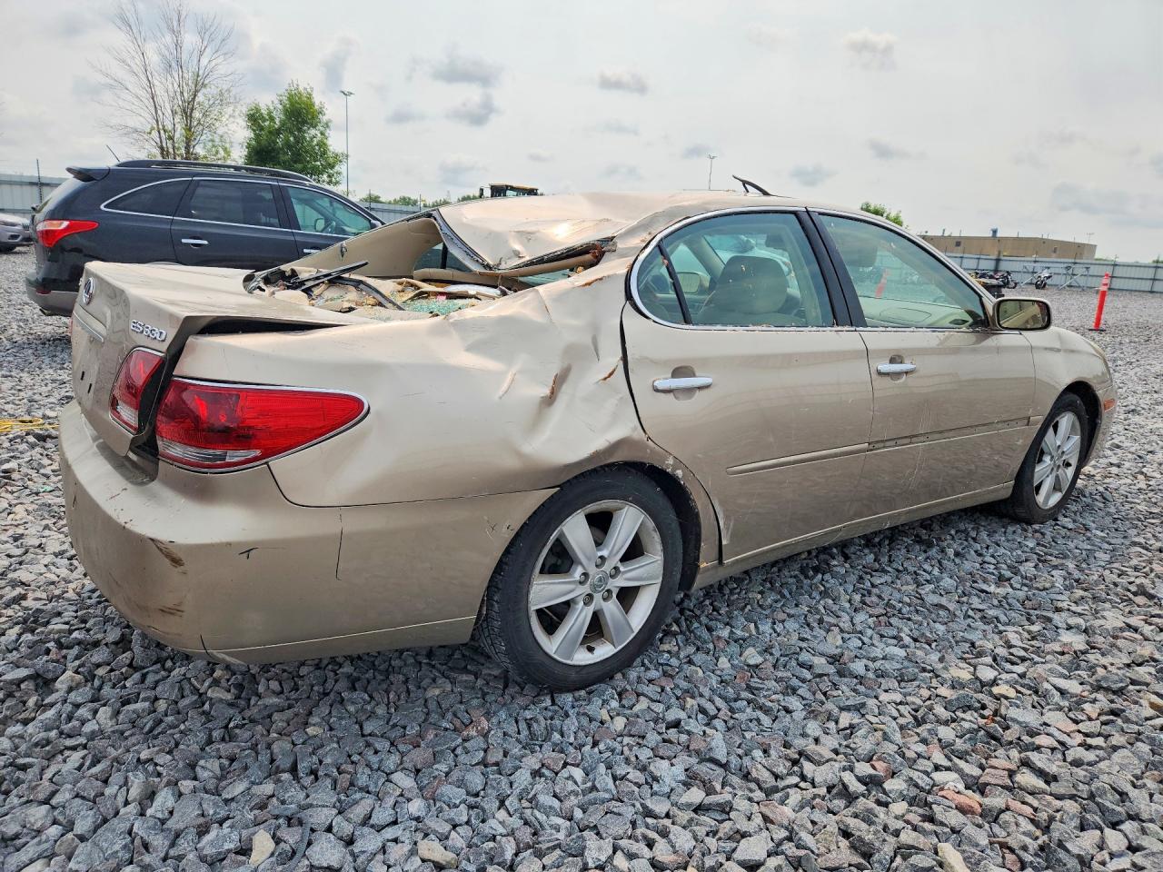 2005 Lexus Es 330 Желто-коричневый vin: JTHBA30G755061052