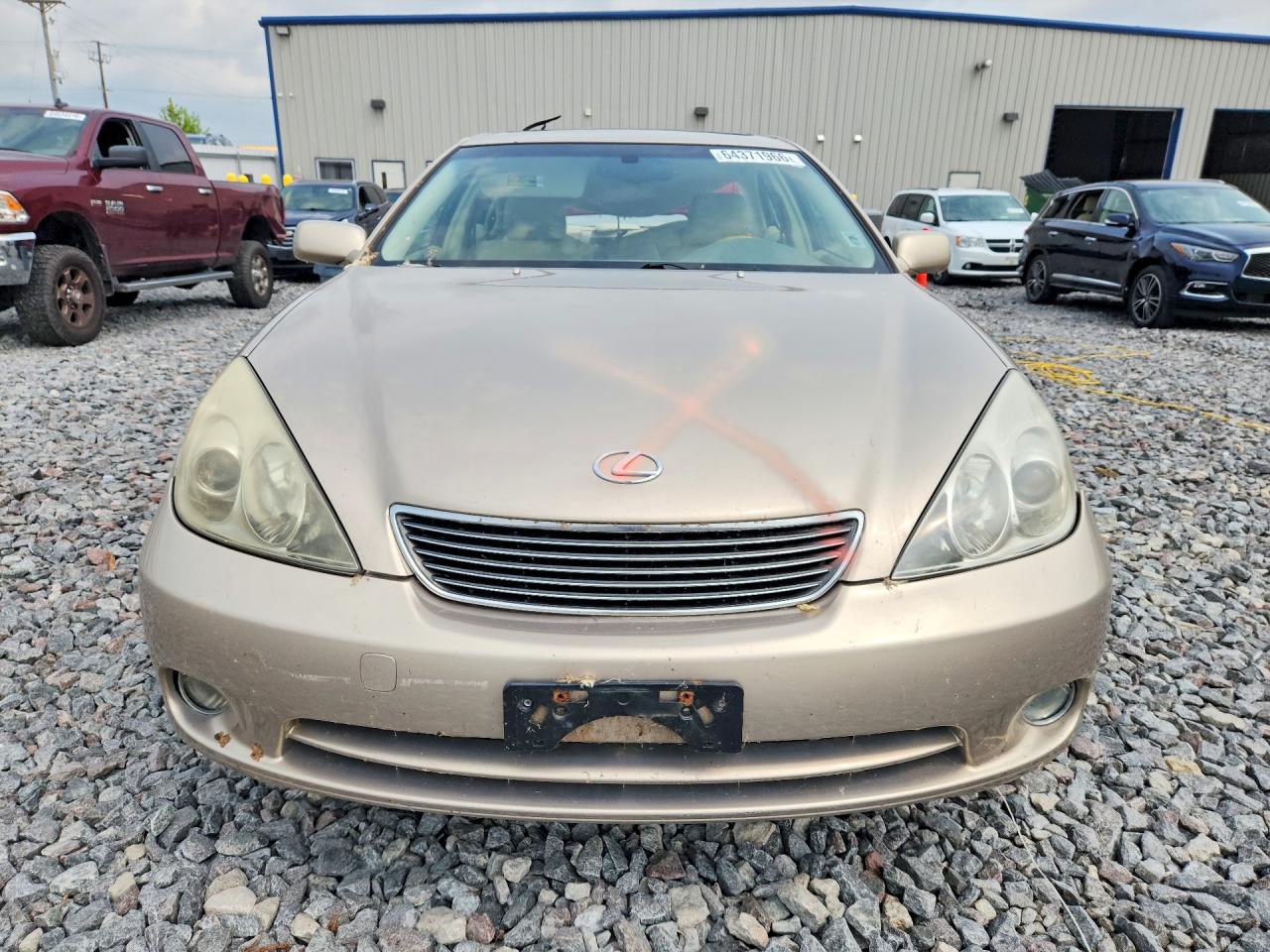 2005 Lexus Es 330 Желто-коричневый vin: JTHBA30G755061052