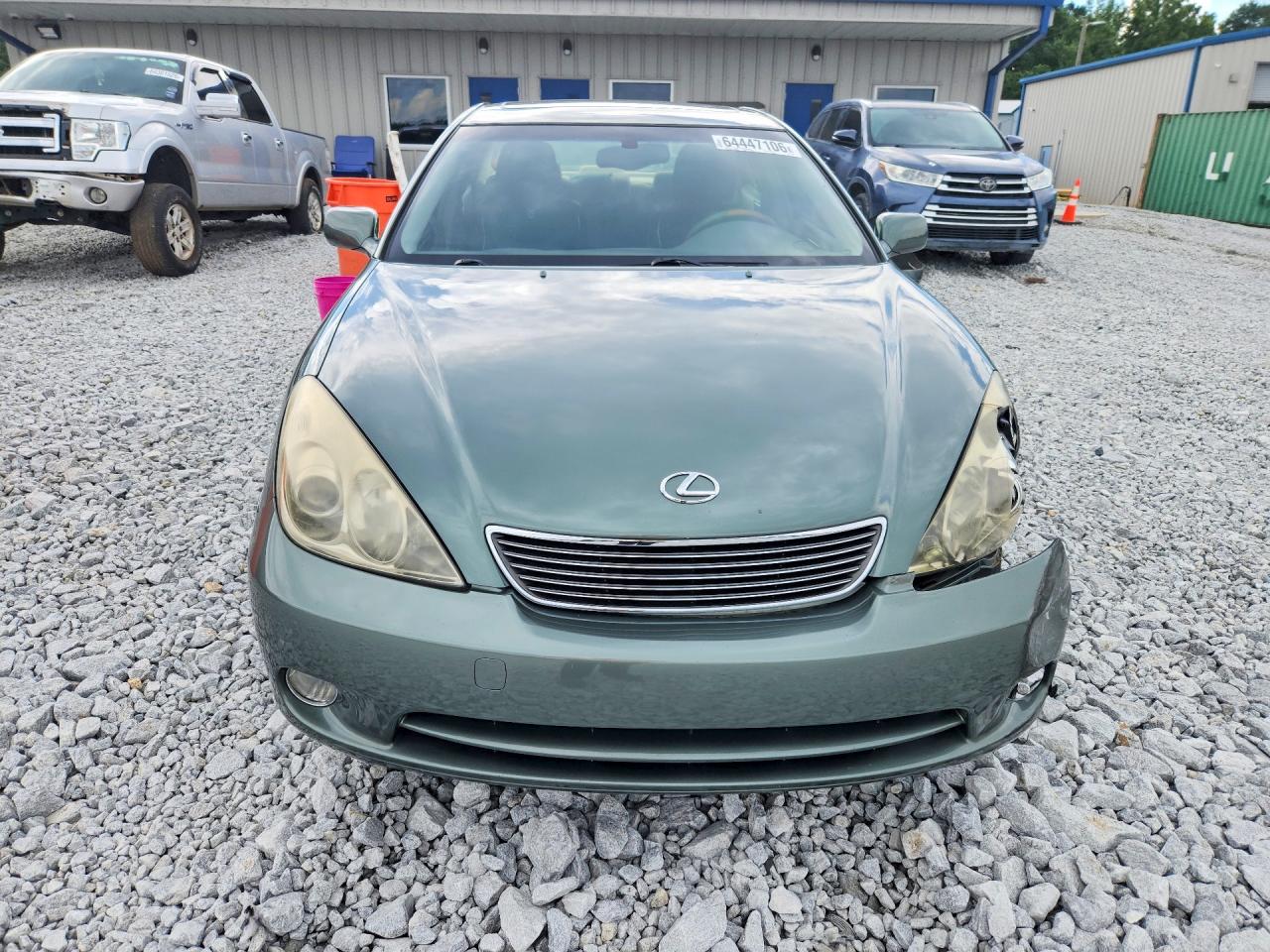 2005 Lexus Es 330 Green vin: JTHBA30G755069667