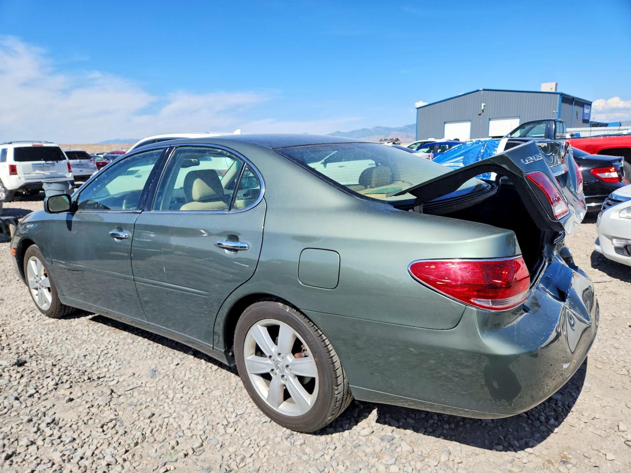 2005 Lexus Es 330 Green vin: JTHBA30G755085223