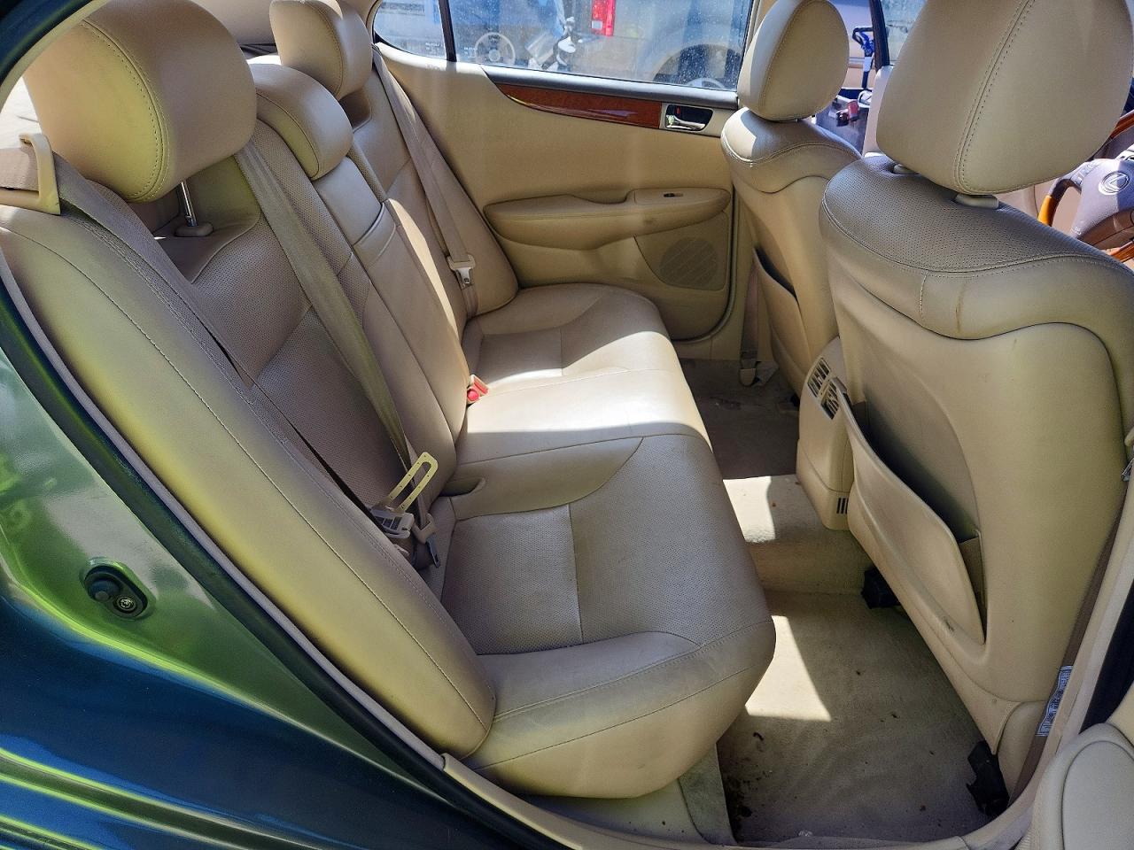 2005 Lexus Es 330 Green vin: JTHBA30G755085223