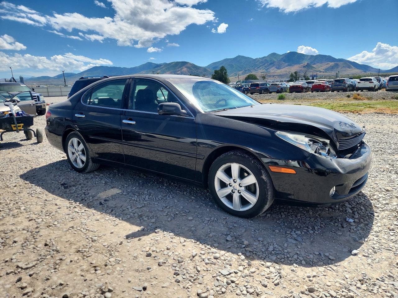 2005 Lexus Es 330 Black vin: JTHBA30G755088252