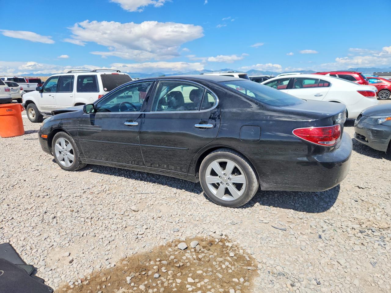 2005 Lexus Es 330 Black vin: JTHBA30G755088252