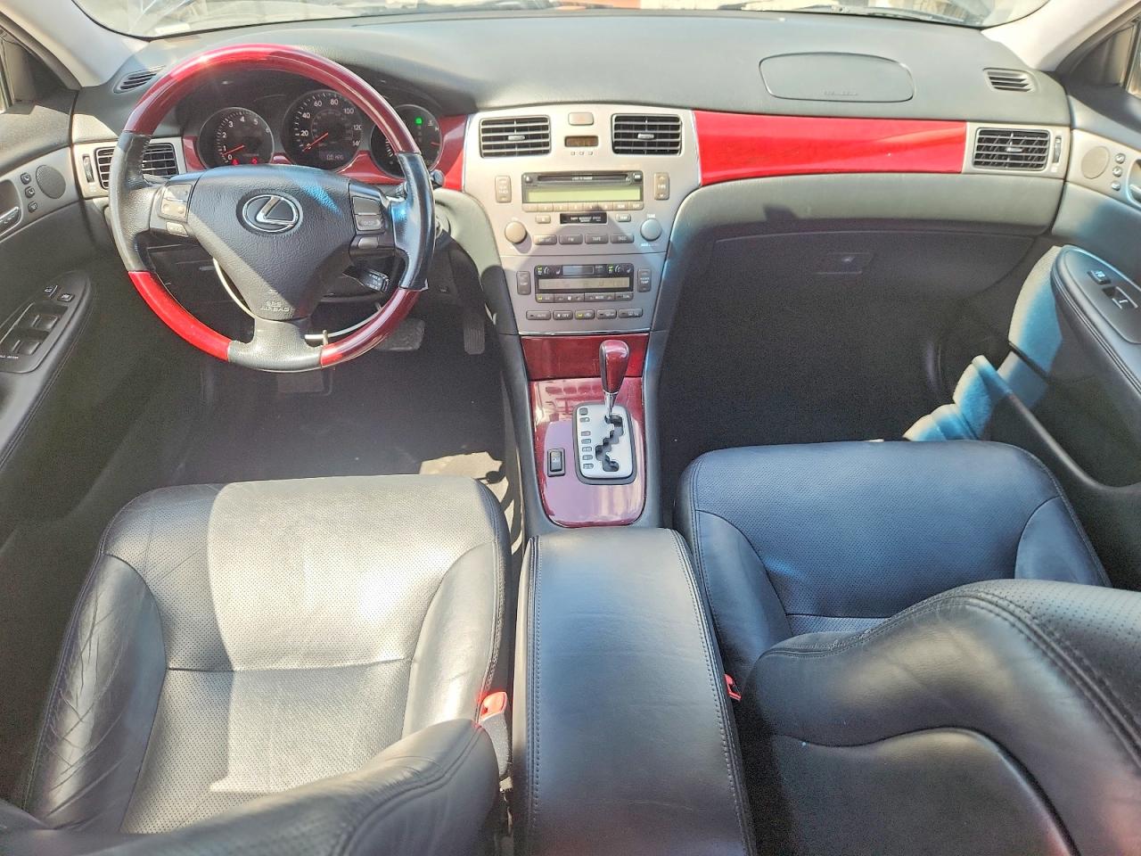 2005 Lexus Es 330 Black vin: JTHBA30G755088252