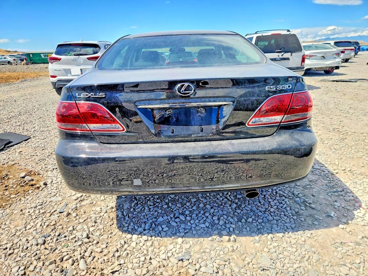 2005 Lexus Es 330 Black vin: JTHBA30G755088252