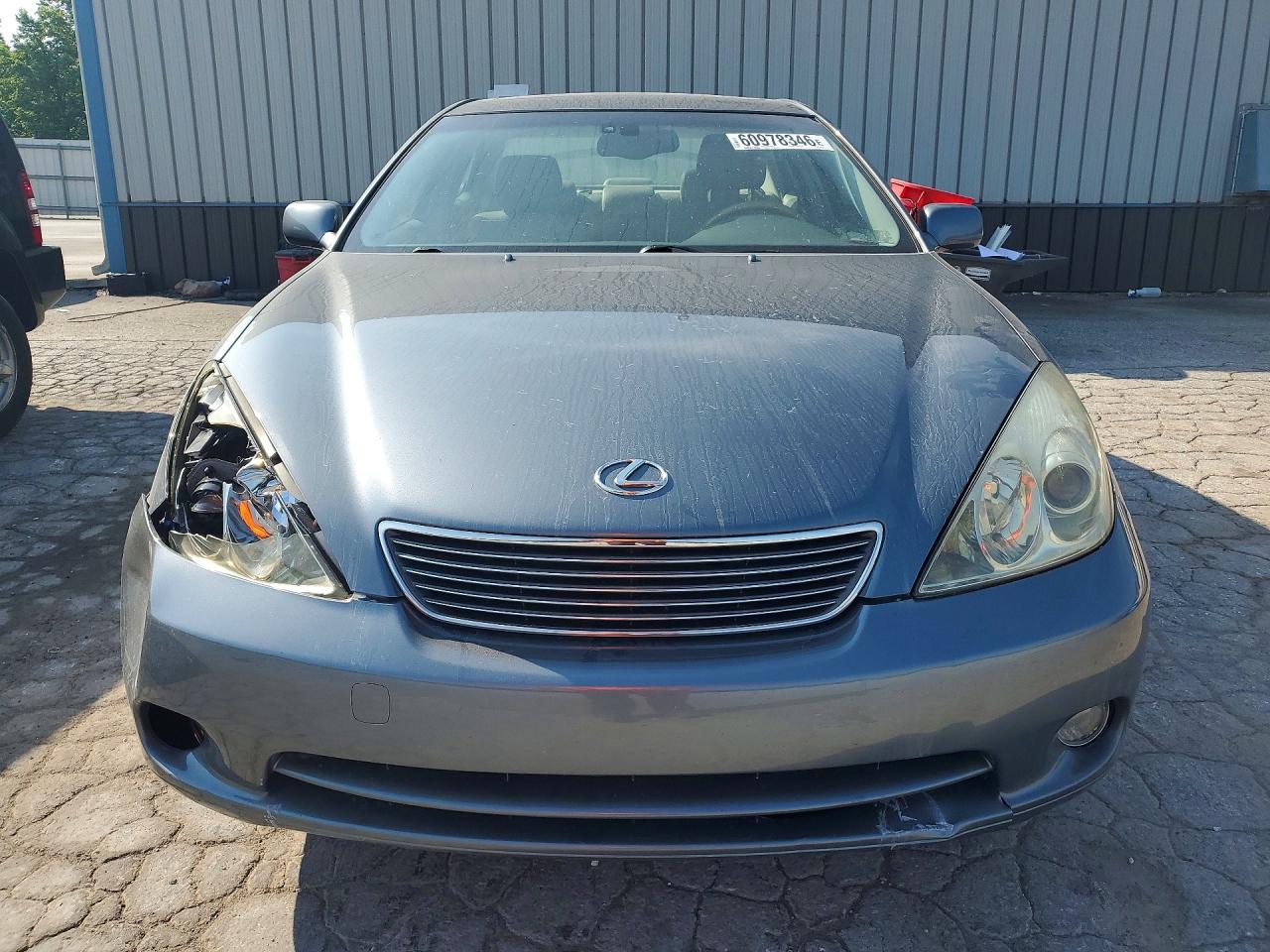 2005 Lexus Es 330 Gray vin: JTHBA30G755095752