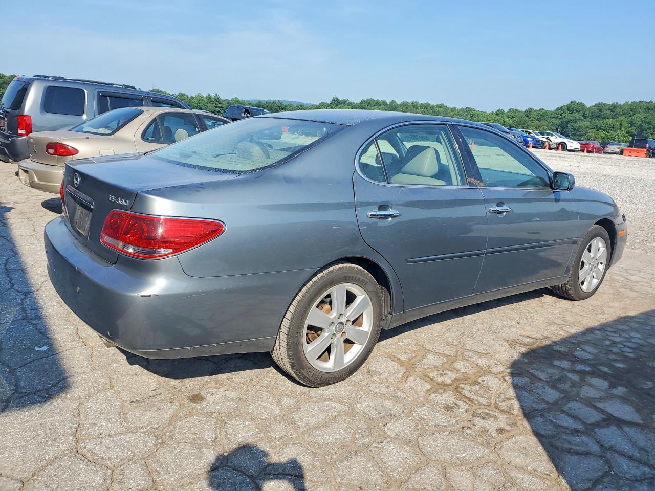 2005 Lexus Es 330 Gray vin: JTHBA30G755095752