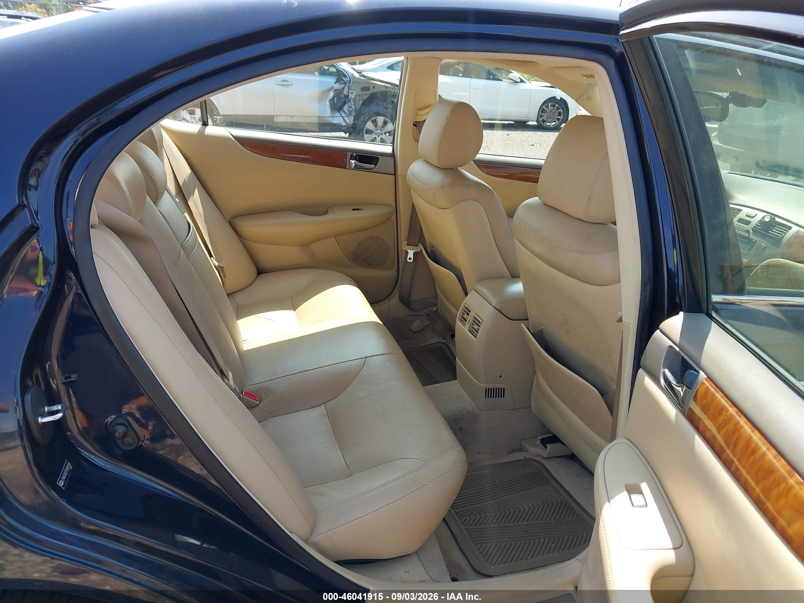 2005 Lexus Es 330   Blue vin: JTHBA30G755095900