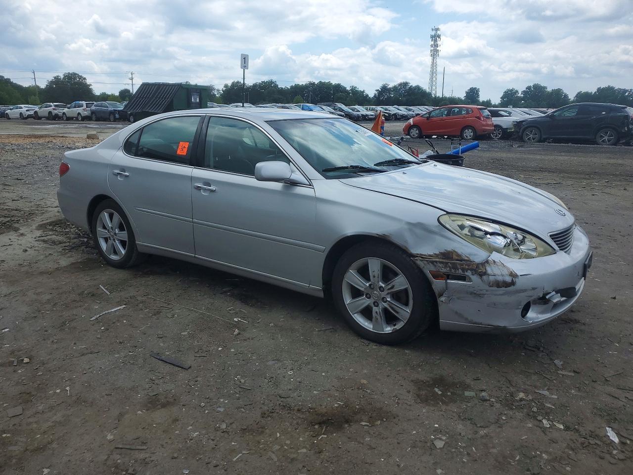 2005 Lexus Es 330 Silver vin: JTHBA30G755113604