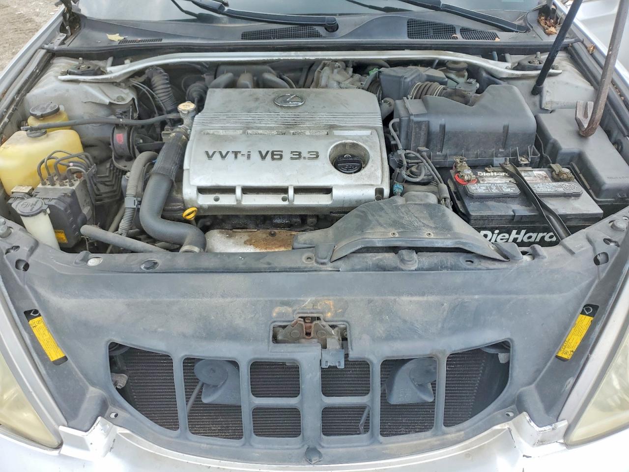 2005 Lexus Es 330 Silver vin: JTHBA30G755113604