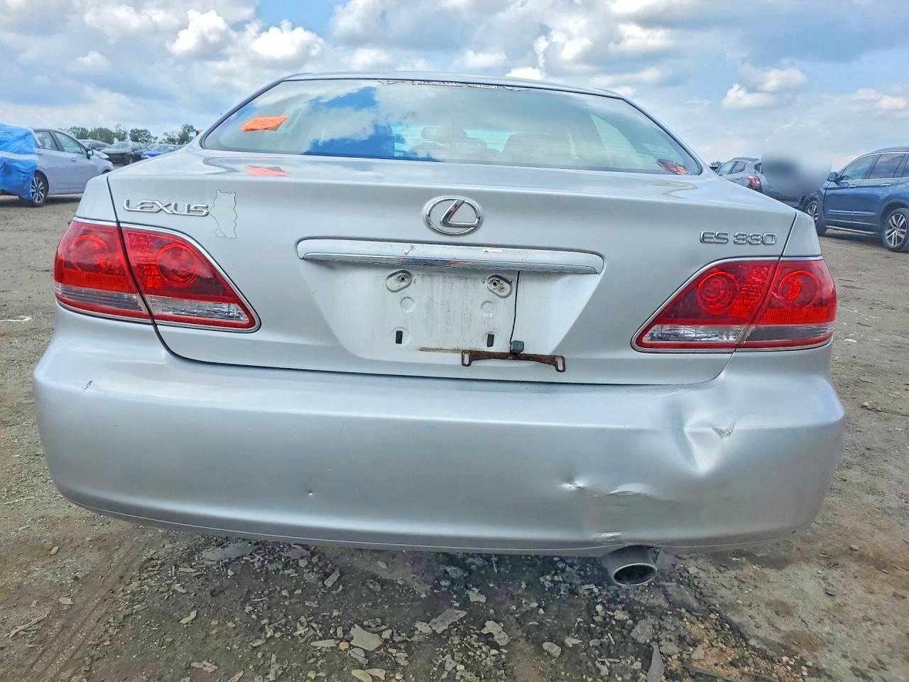 2005 Lexus Es 330 Silver vin: JTHBA30G755113604