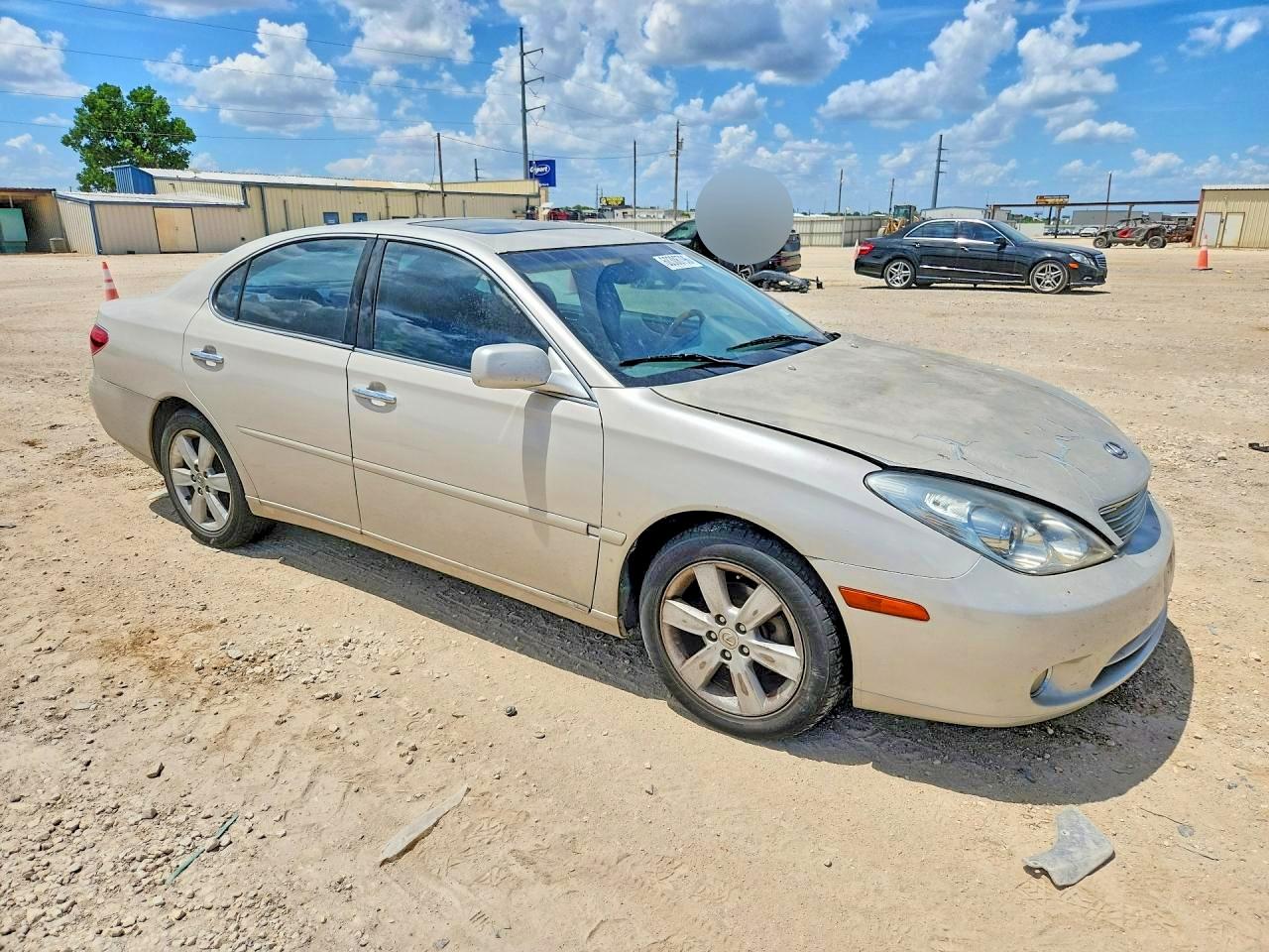 2005 Lexus Es 330 Gold vin: JTHBA30G755122335