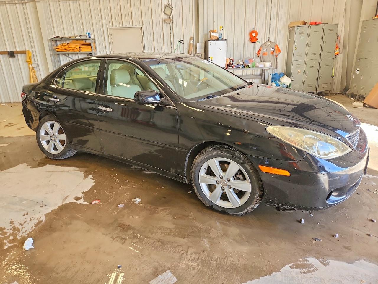 2005 Lexus Es 330 Base Черный vin: JTHBA30G755132671