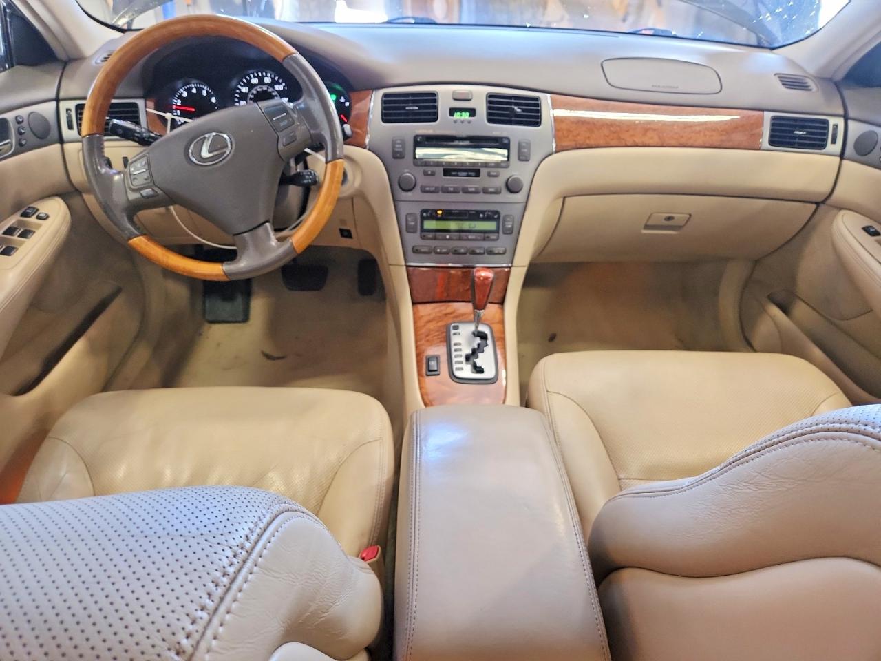 2005 Lexus Es 330 Base Черный vin: JTHBA30G755132671