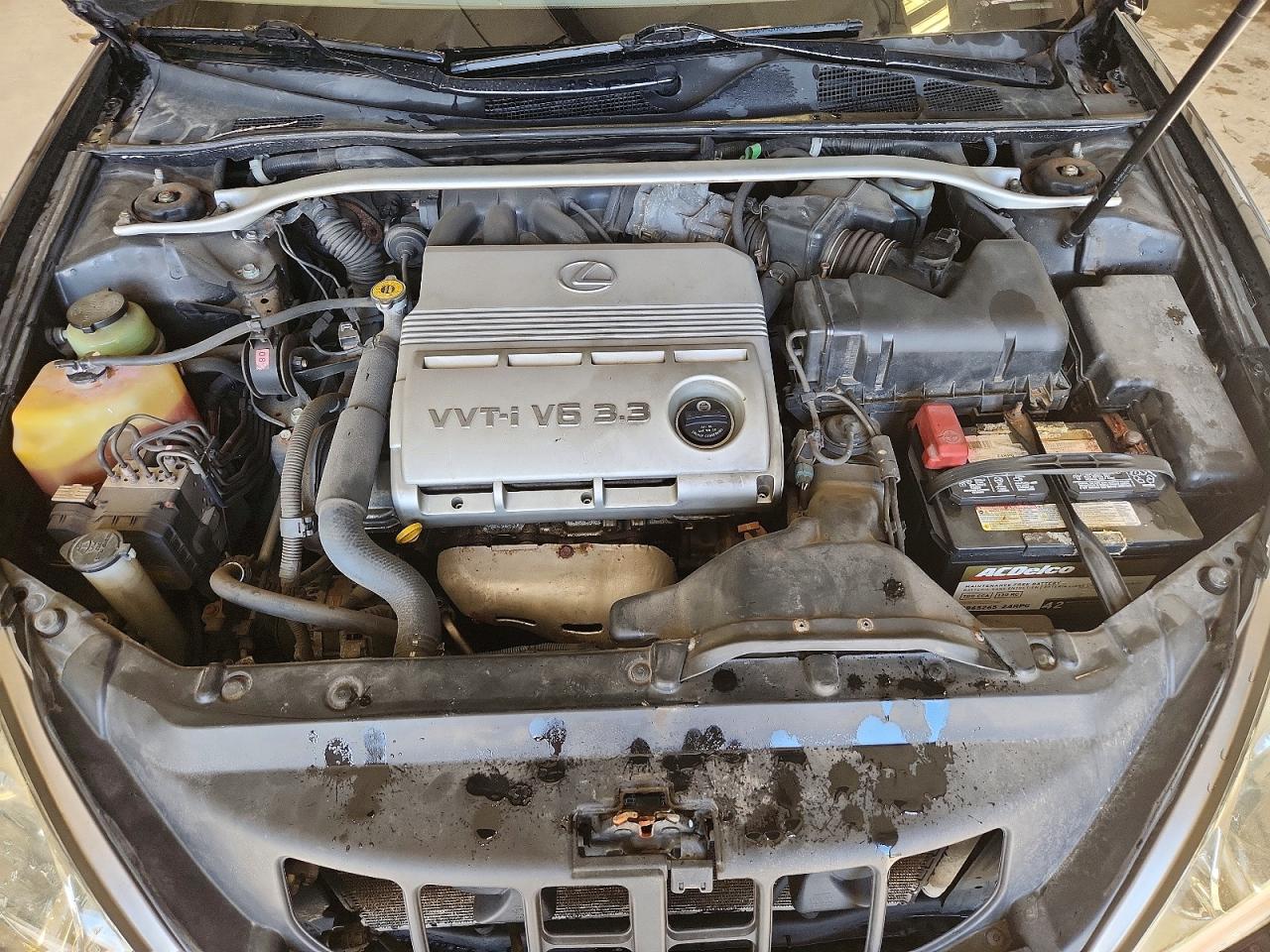 2005 Lexus Es 330 Base Черный vin: JTHBA30G755132671