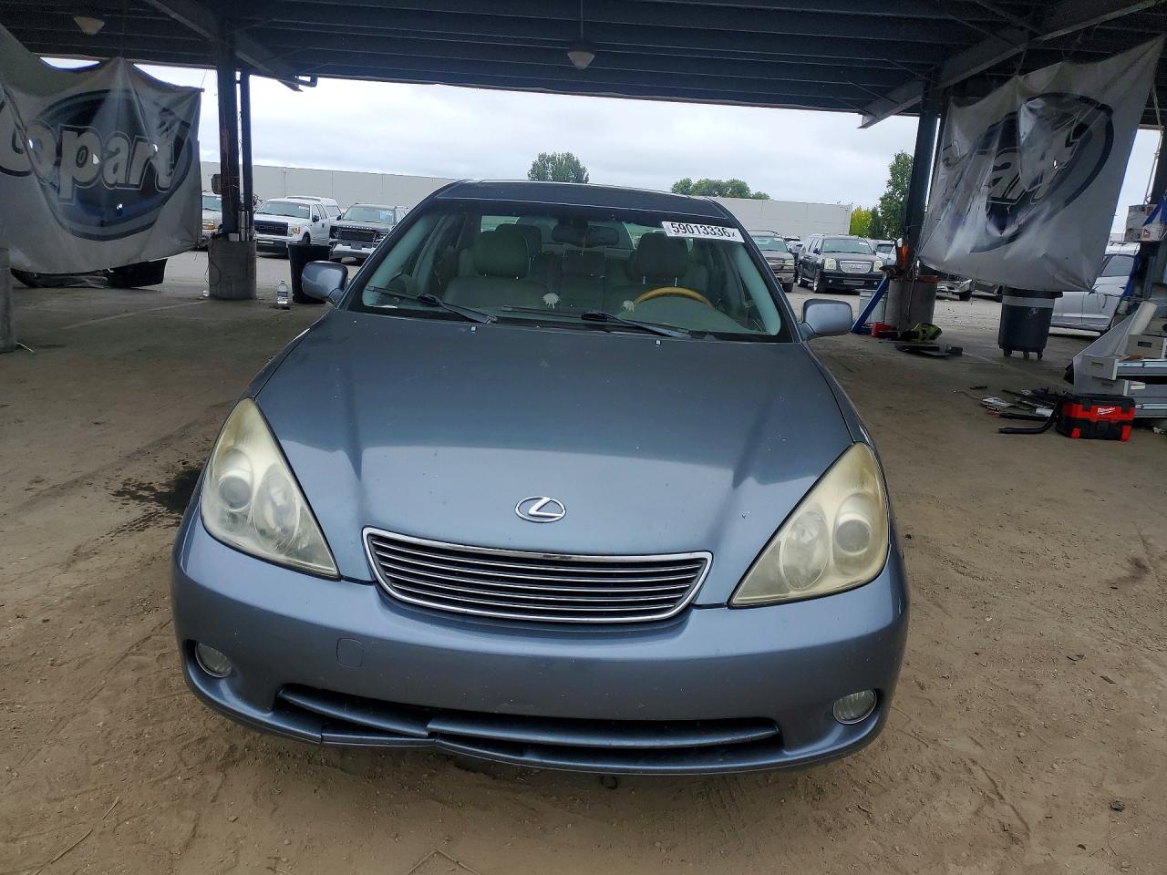 2005 Lexus Es 330 Gray vin: JTHBA30G755136056