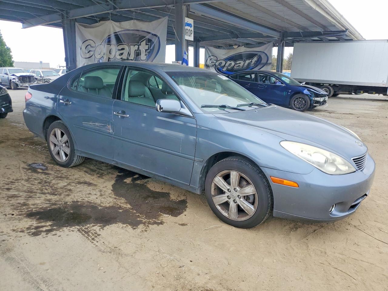 2005 Lexus Es 330 Gray vin: JTHBA30G755136056