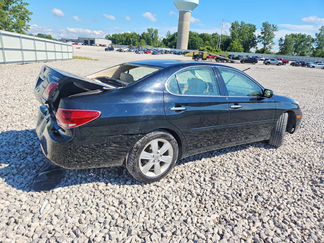 2005 Lexus Es 330 Black vin: JTHBA30G755136560