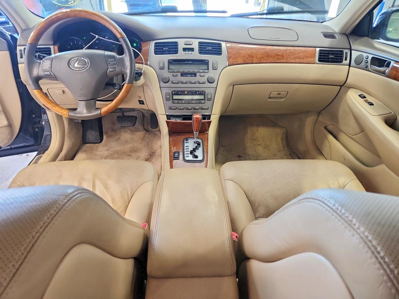 2005 Lexus Es 330 Black vin: JTHBA30G755136560