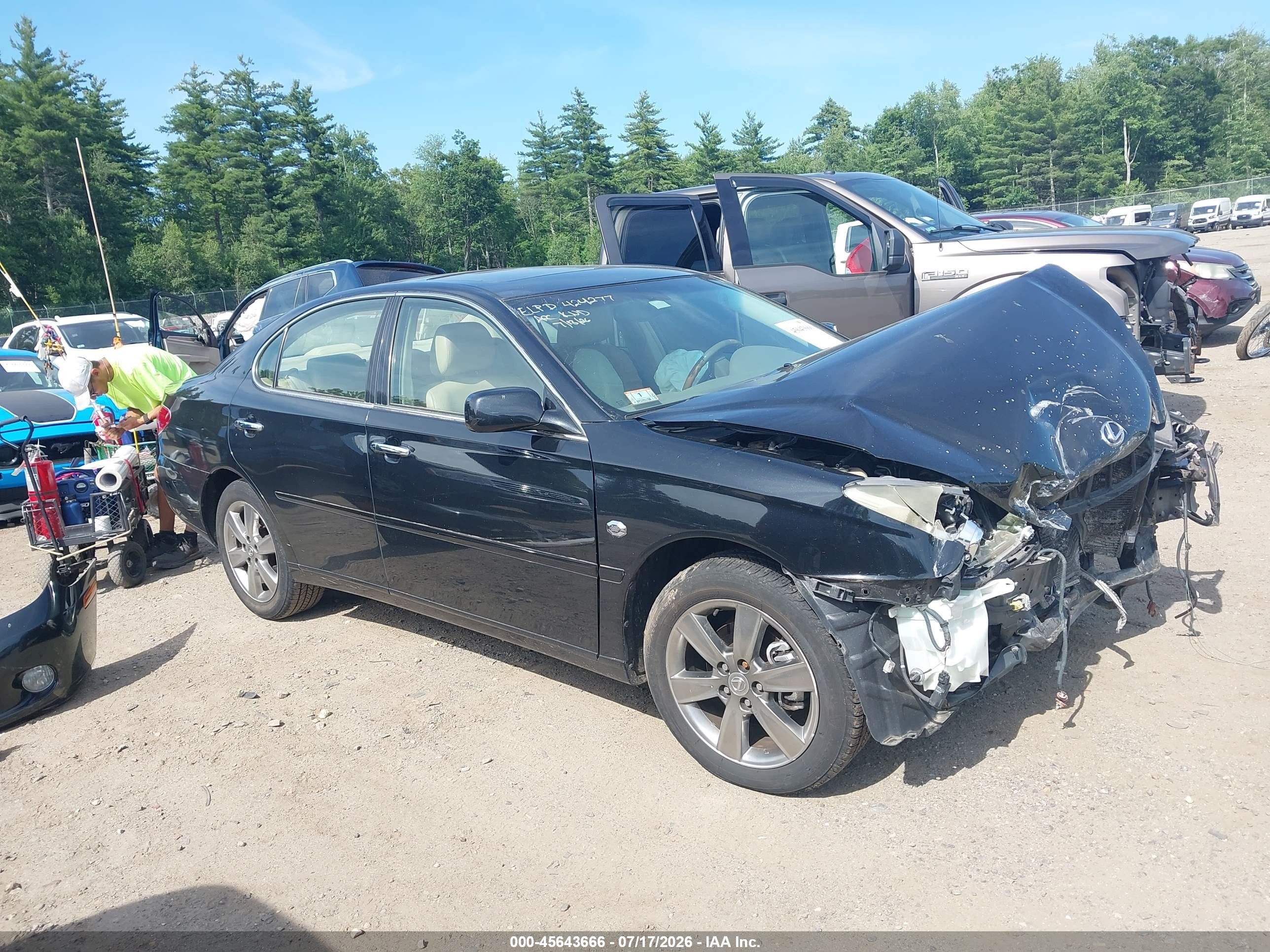2006 Lexus Es 330   Black vin: JTHBA30G765150315