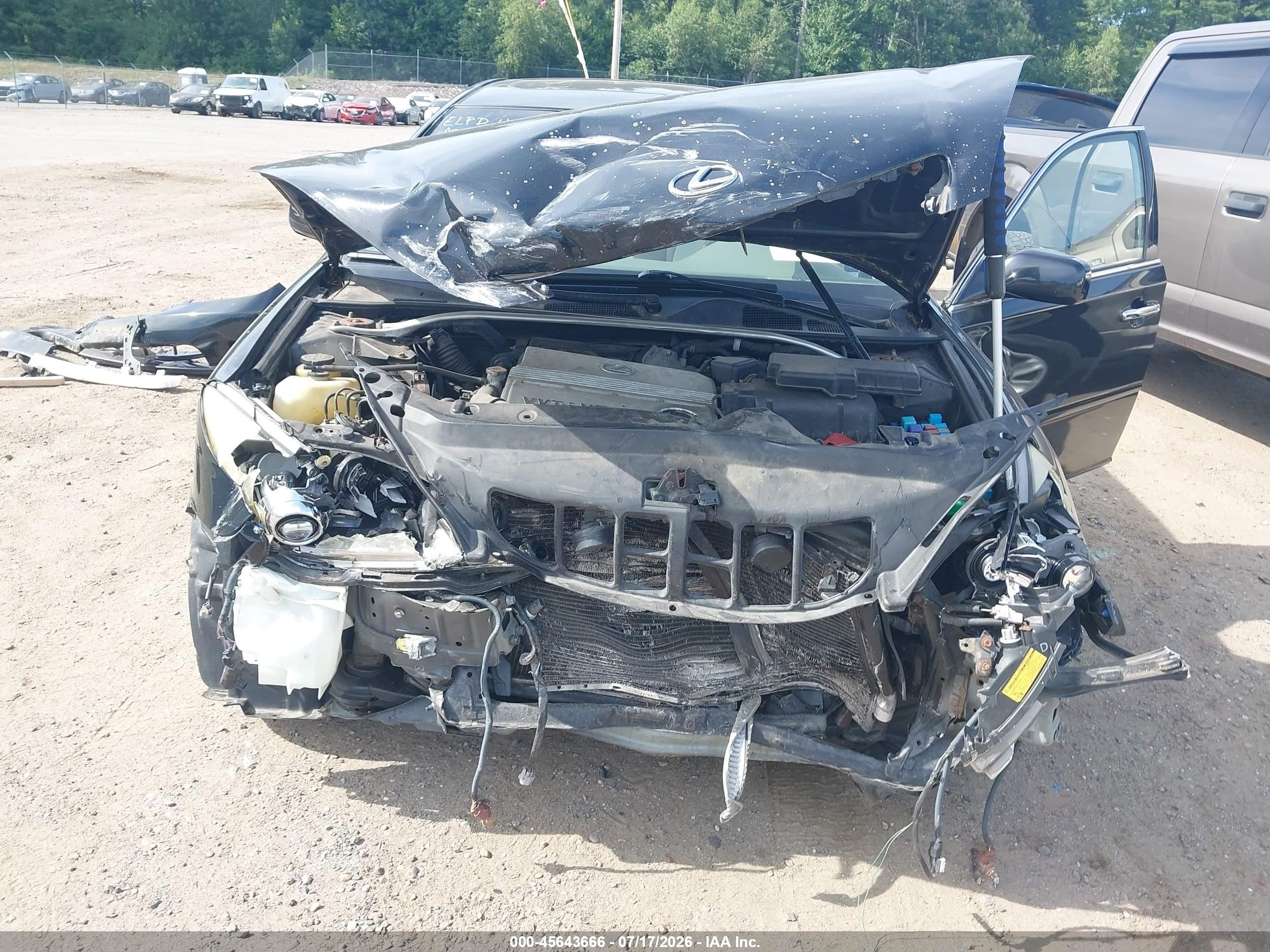 2006 Lexus Es 330   Black vin: JTHBA30G765150315