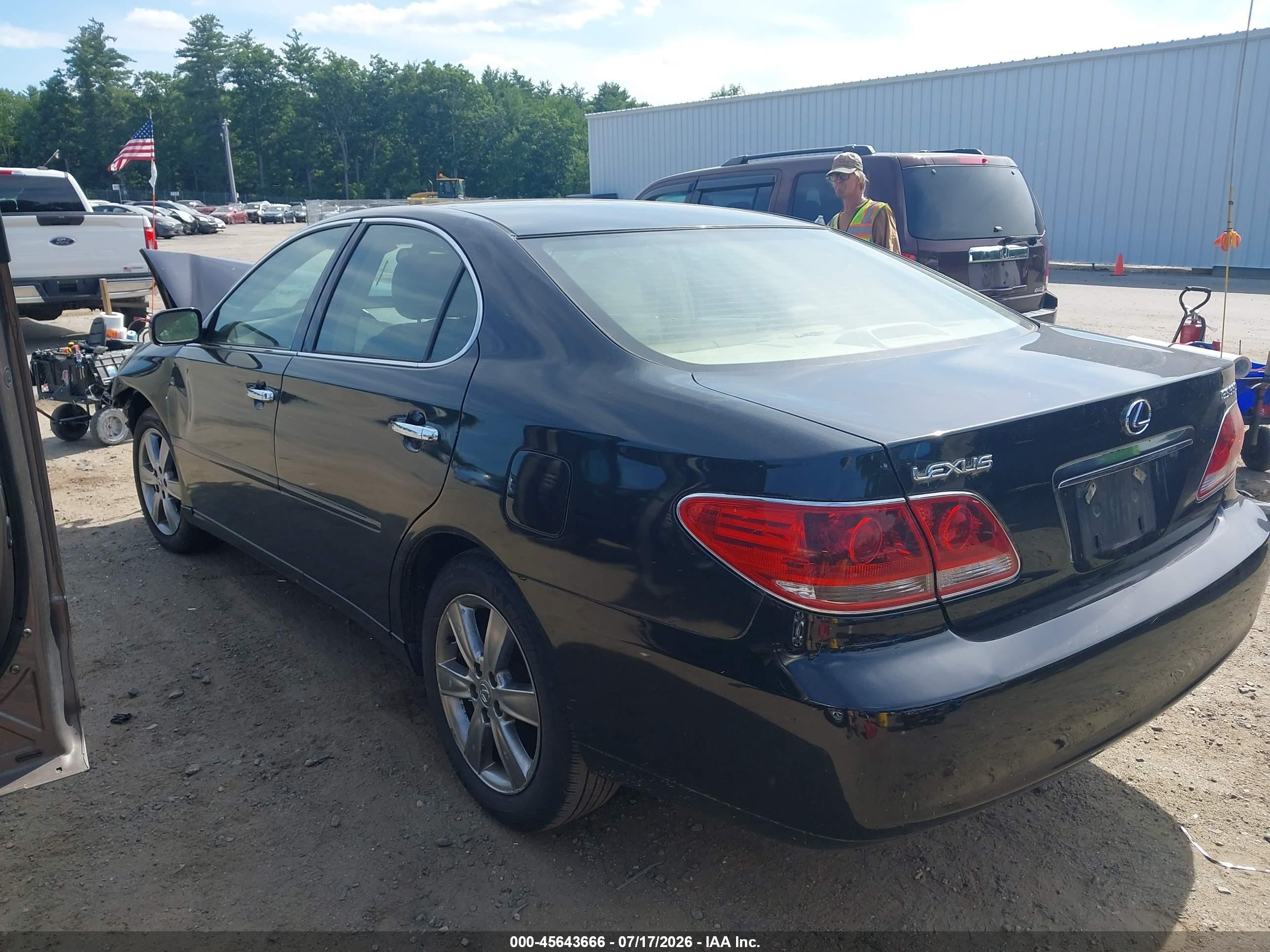 2006 Lexus Es 330   Black vin: JTHBA30G765150315