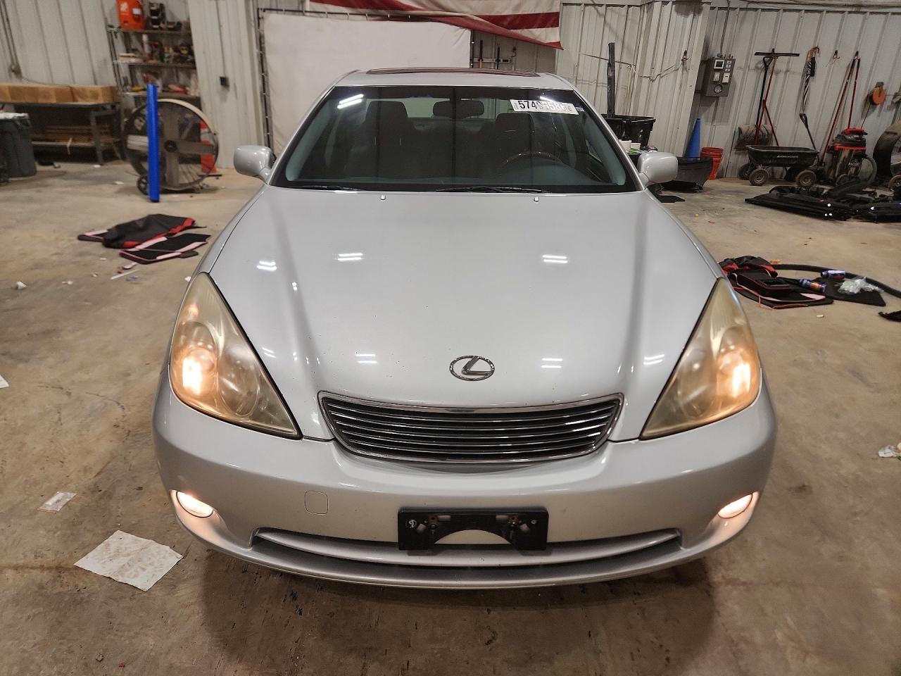 2006 Lexus Es 330 Silver vin: JTHBA30G765152498