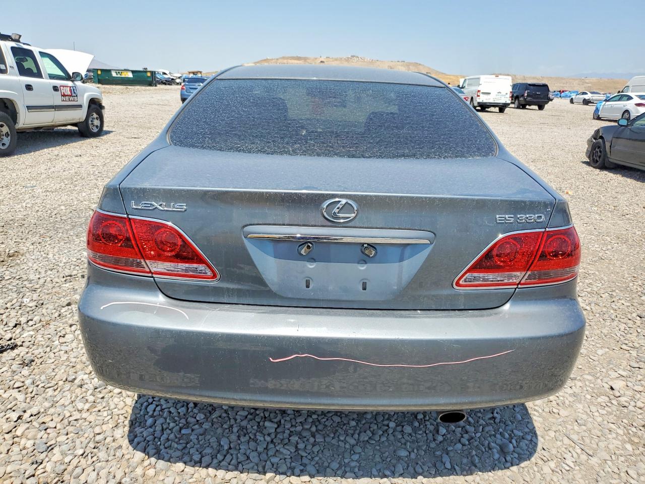 2006 Lexus Es 330 Серый vin: JTHBA30G765153912