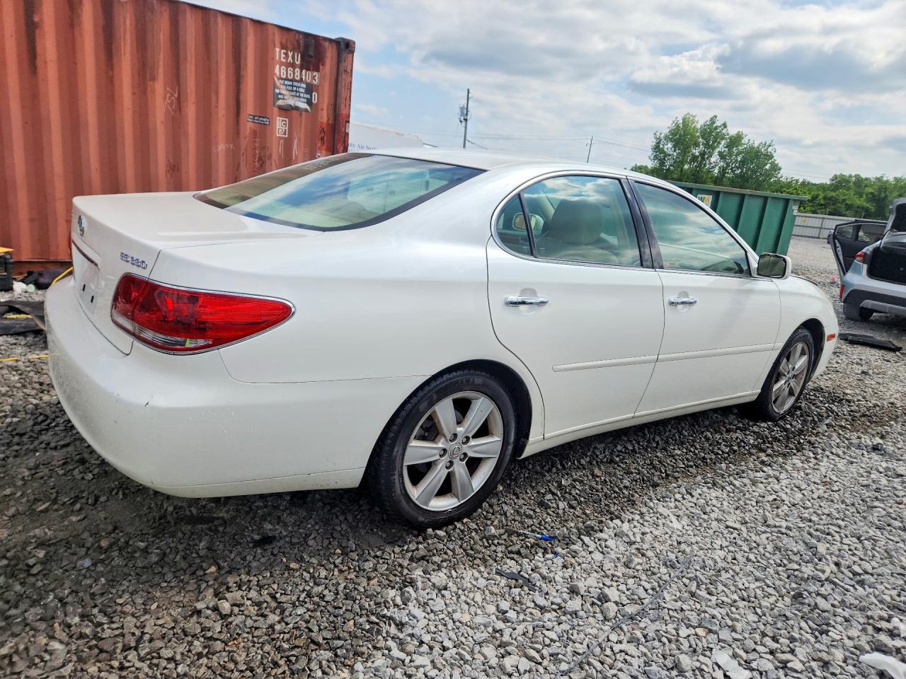 2006 Lexus Es 330 White vin: JTHBA30G765158060