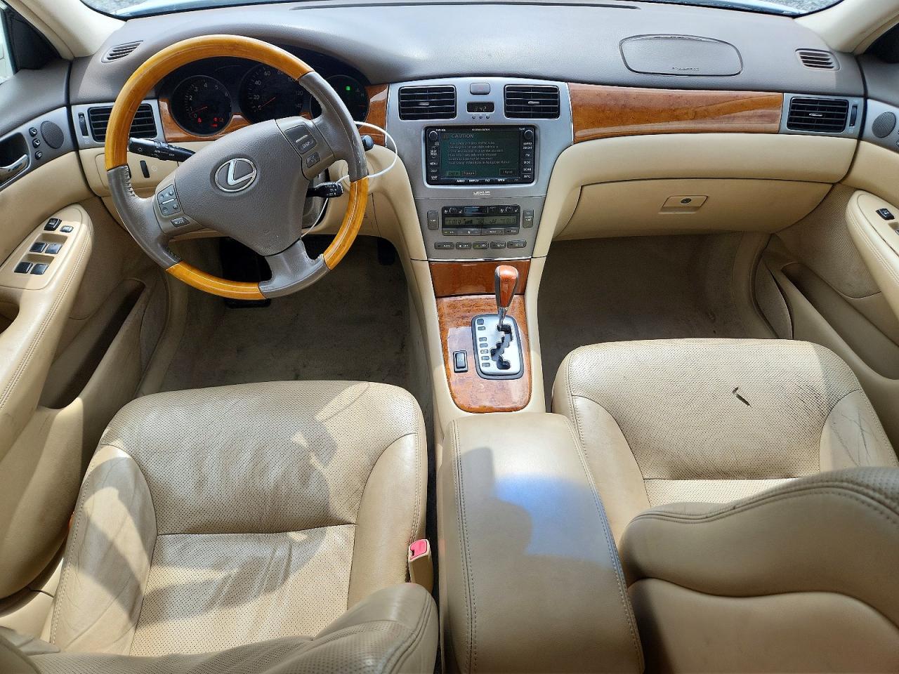 2006 Lexus Es 330 White vin: JTHBA30G765158060