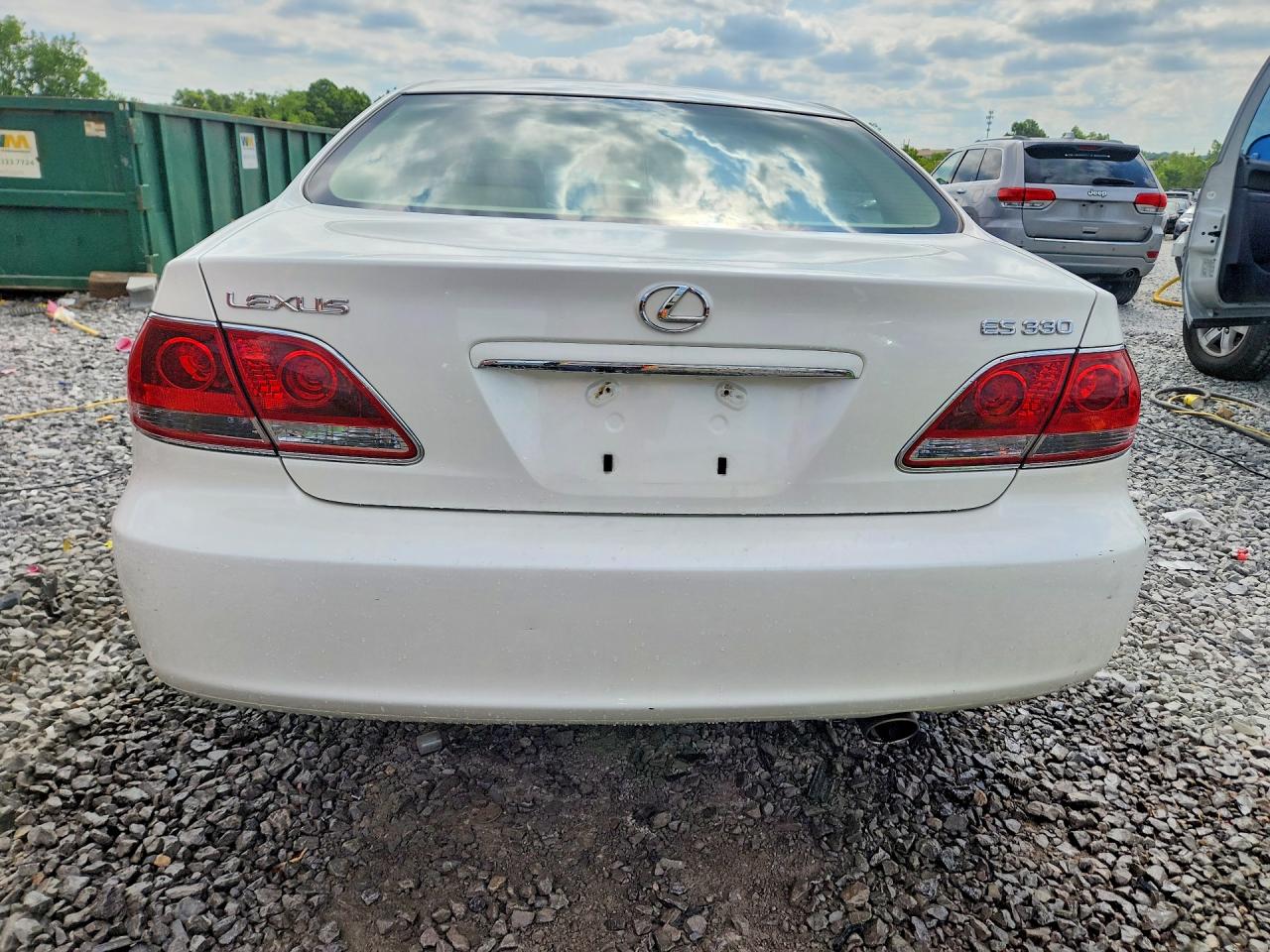 2006 Lexus Es 330 White vin: JTHBA30G765158060