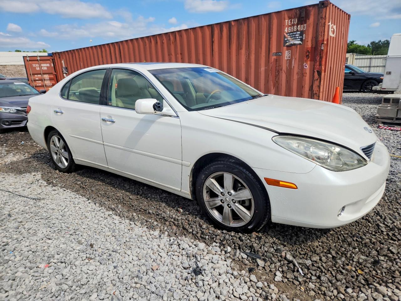 2006 Lexus Es 330 White vin: JTHBA30G765158060