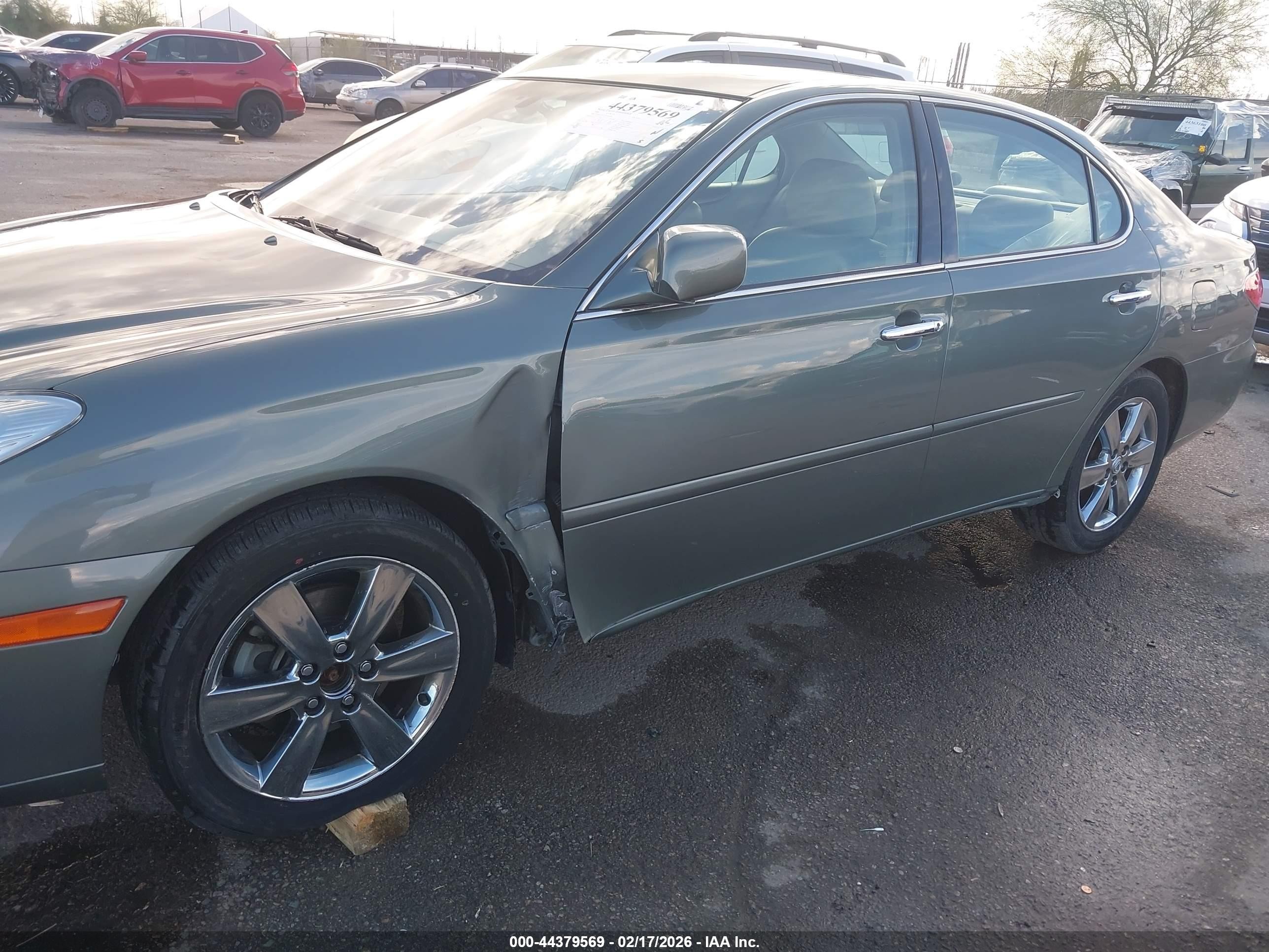 2006 Lexus Es 330   Green vin: JTHBA30G765158284