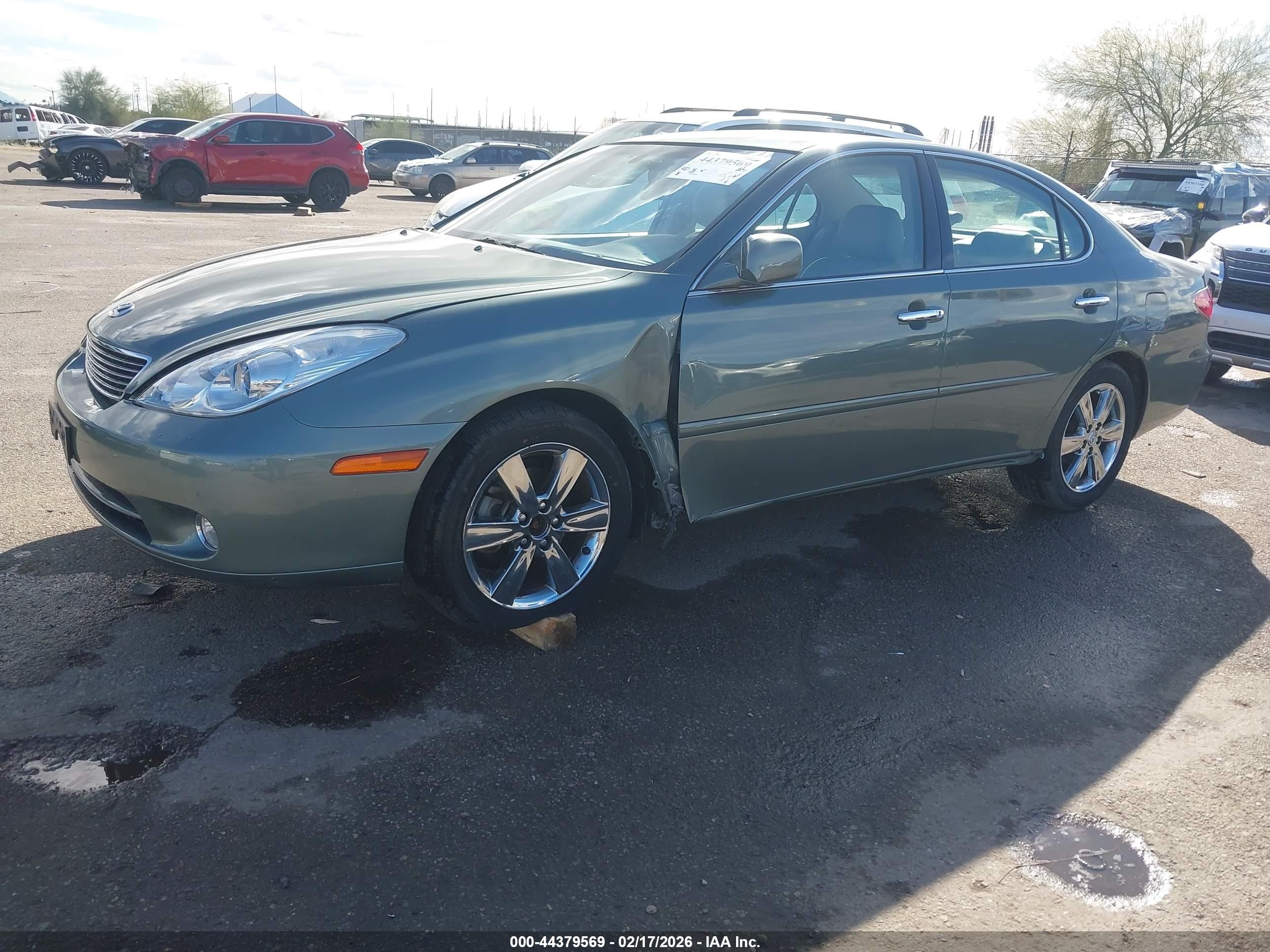 2006 Lexus Es 330   Green vin: JTHBA30G765158284