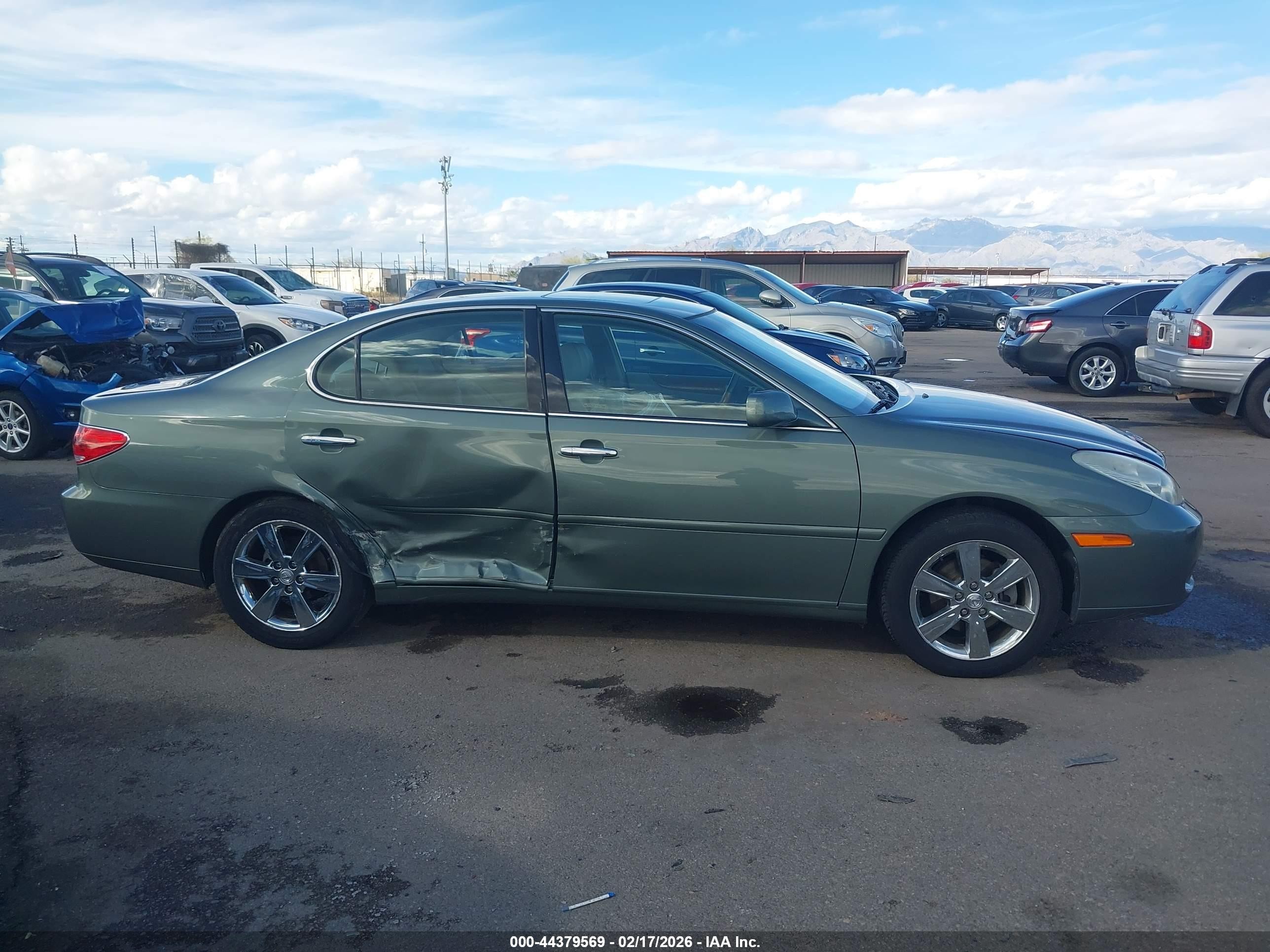 2006 Lexus Es 330   Green vin: JTHBA30G765158284