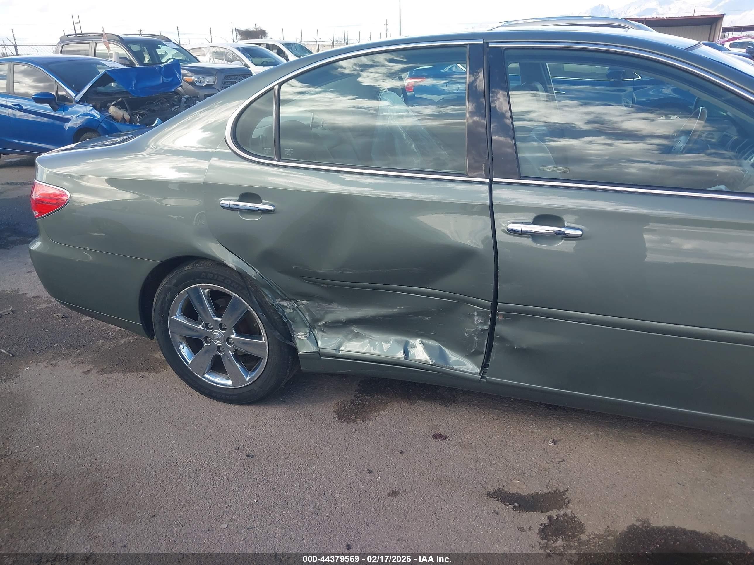 2006 Lexus Es 330   Green vin: JTHBA30G765158284