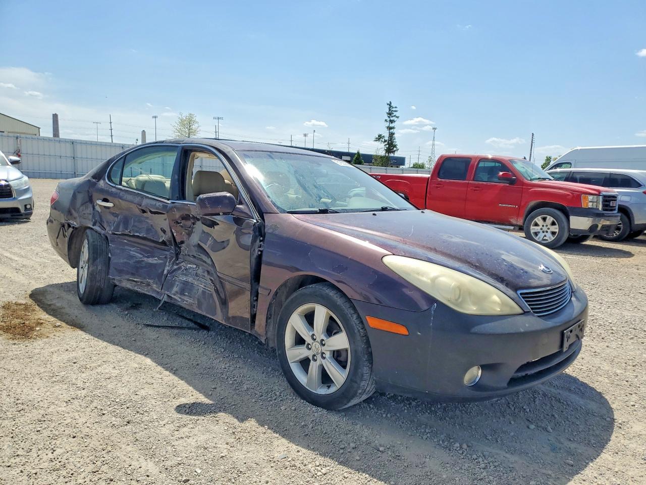 2006 Lexus Es 330 Темно-бордовый vin: JTHBA30G765160424