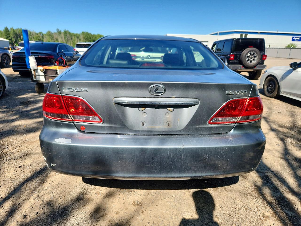 2006 Lexus Es 330 Gray vin: JTHBA30G765174016